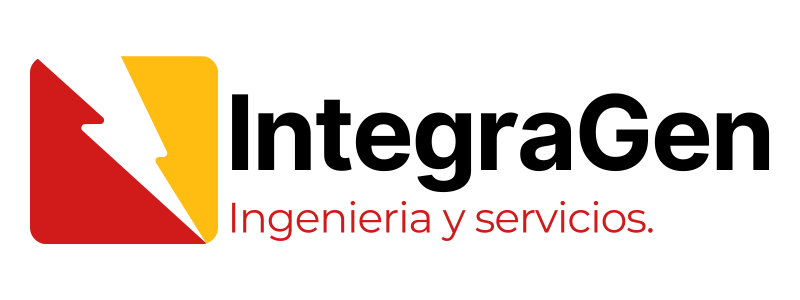 IntegraGen - Logo empresa servicios eléctricos Chile